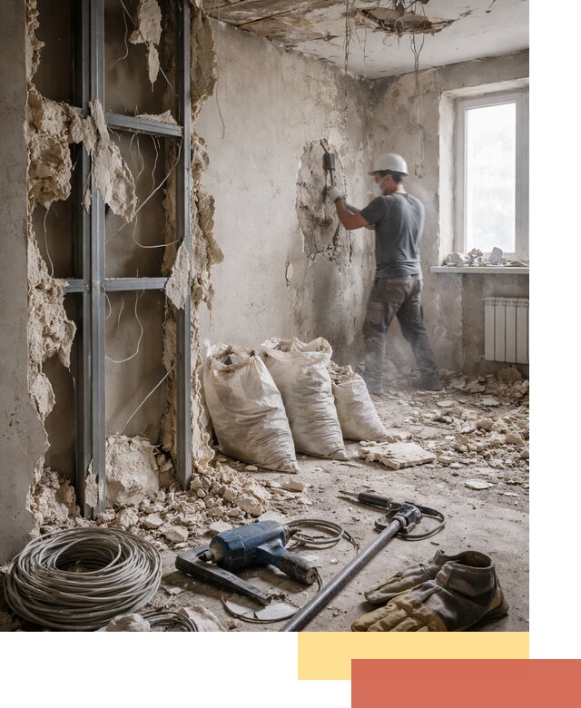 Профессиональный демонтаж зданий и конструкций в Касимове