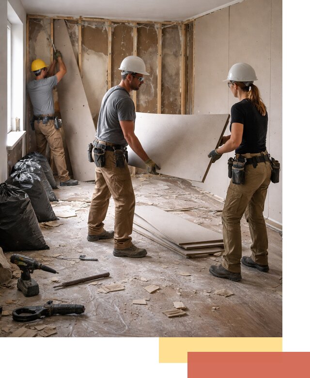 Демонтаж стеновых панелей в Касимове быстро и аккуратно