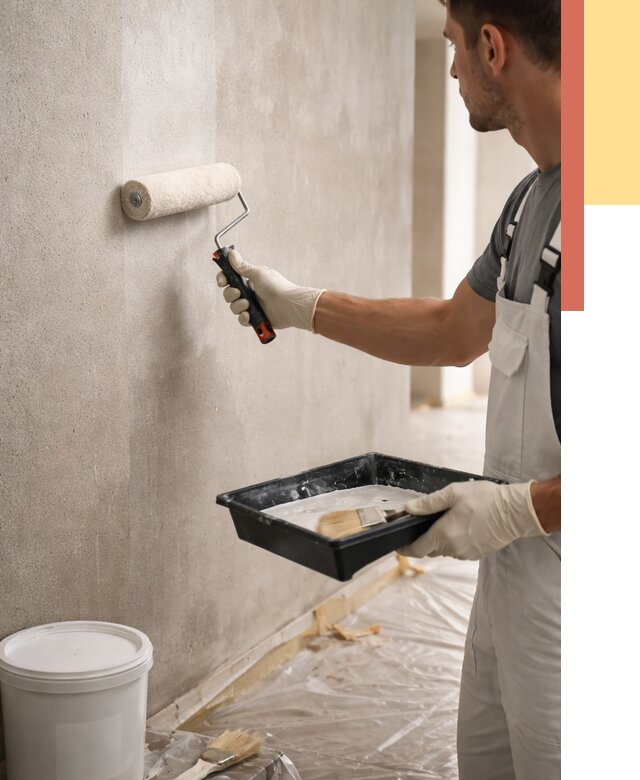 Грунтовка стен в Касимове от 2392 руб. м2 — быстро, недорого, с материалом | ОТДЕЛОЧНИК-Ксм