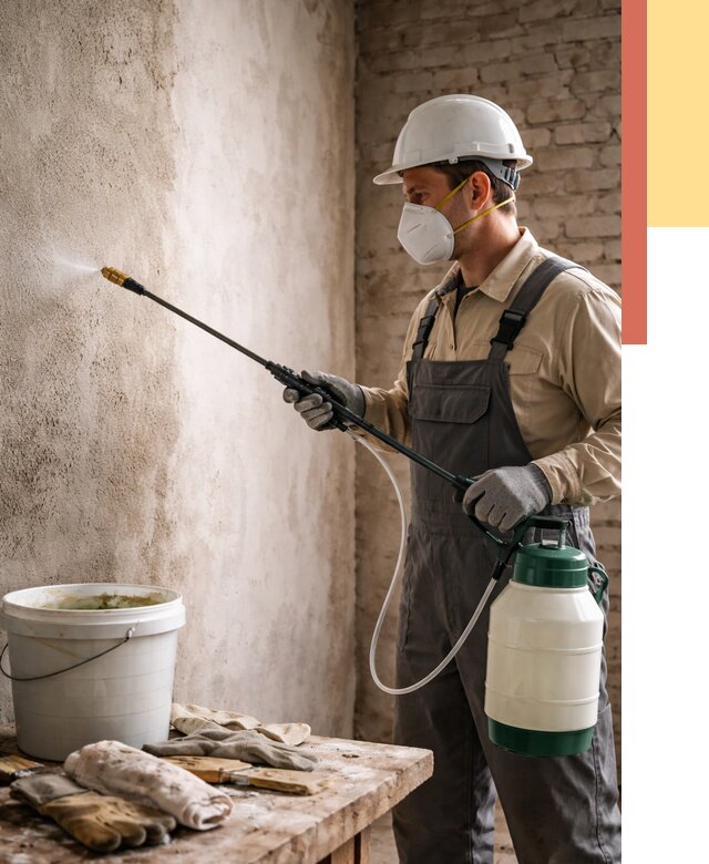 Антисептическая обработка стен в Касимове от 1305 руб. — быстро и недорого | ОТДЕЛОЧНИК-Ксм