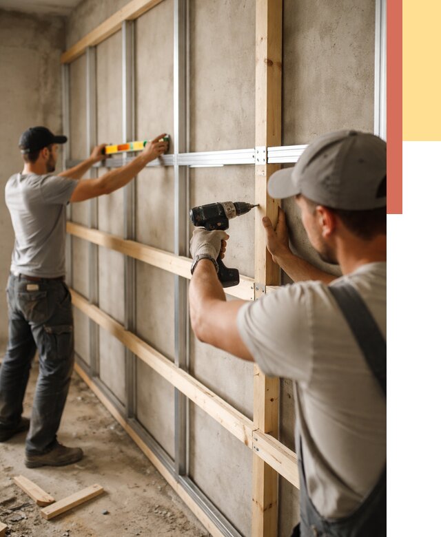 Устройство обрешетки под панели в Касимове от 2284 руб. — монтаж под ключ | ОТДЕЛОЧНИК-Ксм