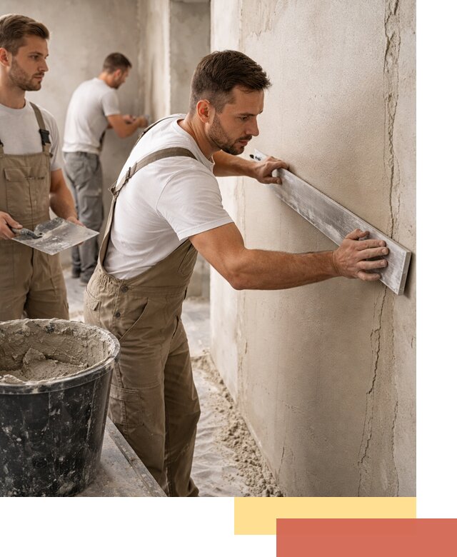 Штукатурка стен без маяков в Касимове быстро и качественно