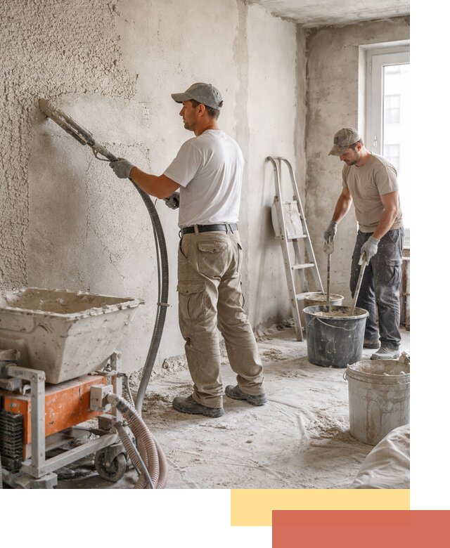 Машинная штукатурка стен в Касимове — быстро и качественно