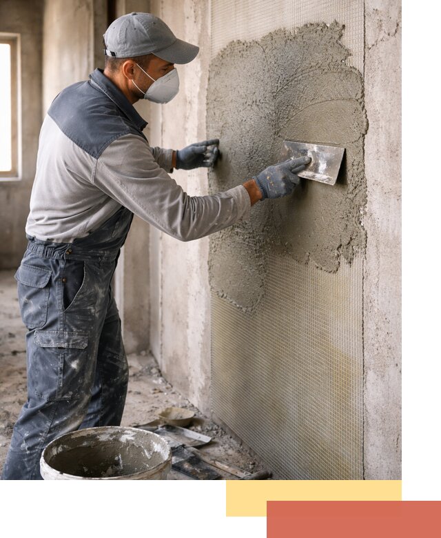 Штукатурка стен по сетке в Касимове под ключ качественно и быстро