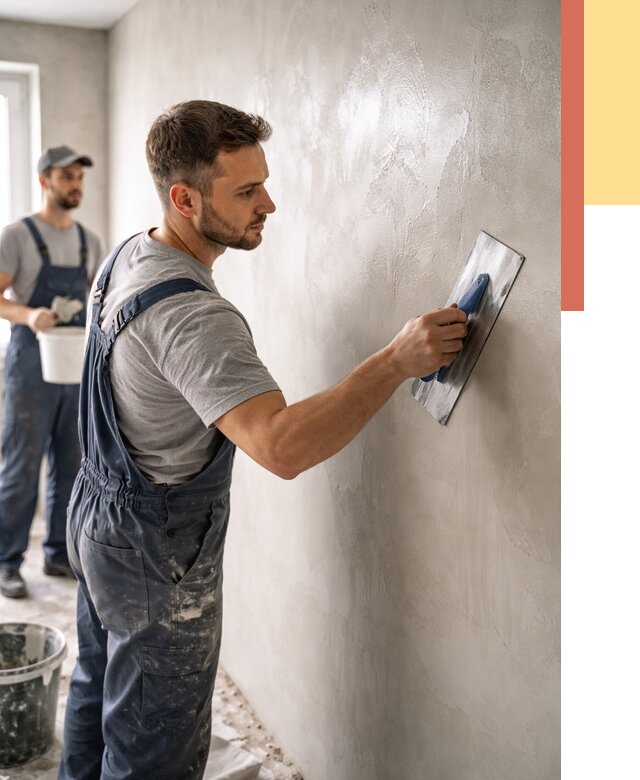 Глянцевание штукатурки стен в Касимове от 8156 руб. — услуги и затирка | ОТДЕЛОЧНИК-Ксм