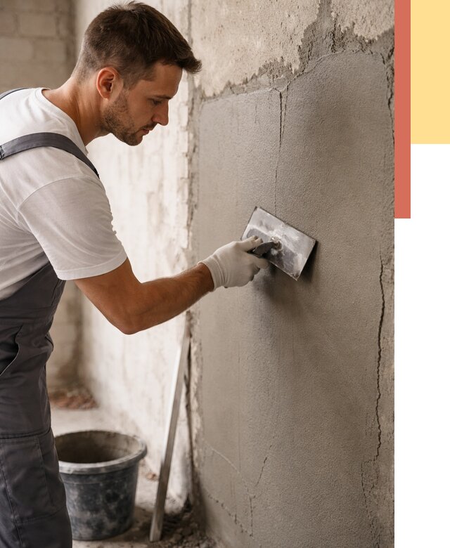 Штукатурка стен под плитку в Касимове от 4567 руб./м2 — выравнивание под плитку | ОТДЕЛОЧНИК-Ксм