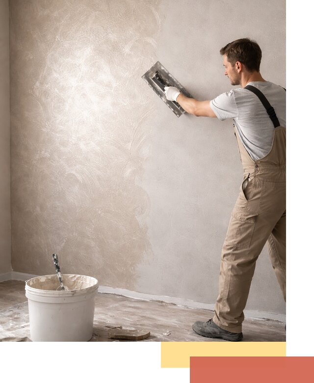 Декоративная штукатурка «Мокрый шелк» под ключ в Касимове