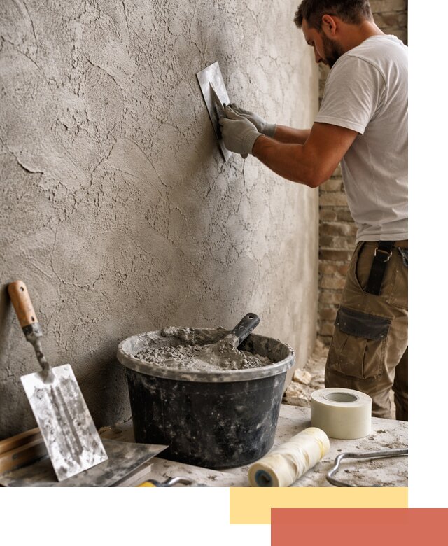 Декоративная штукатурка лофт в Касимове — отделка стен и потолков