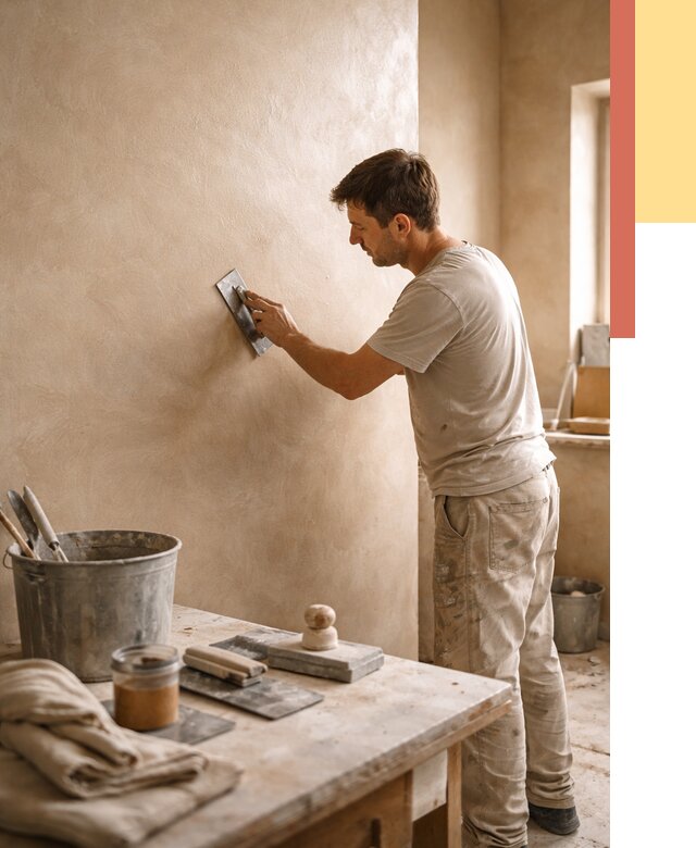 Марокканская штукатурка таделакт в Касимове под ключ от 4567 руб. | ОТДЕЛОЧНИК-Ксм