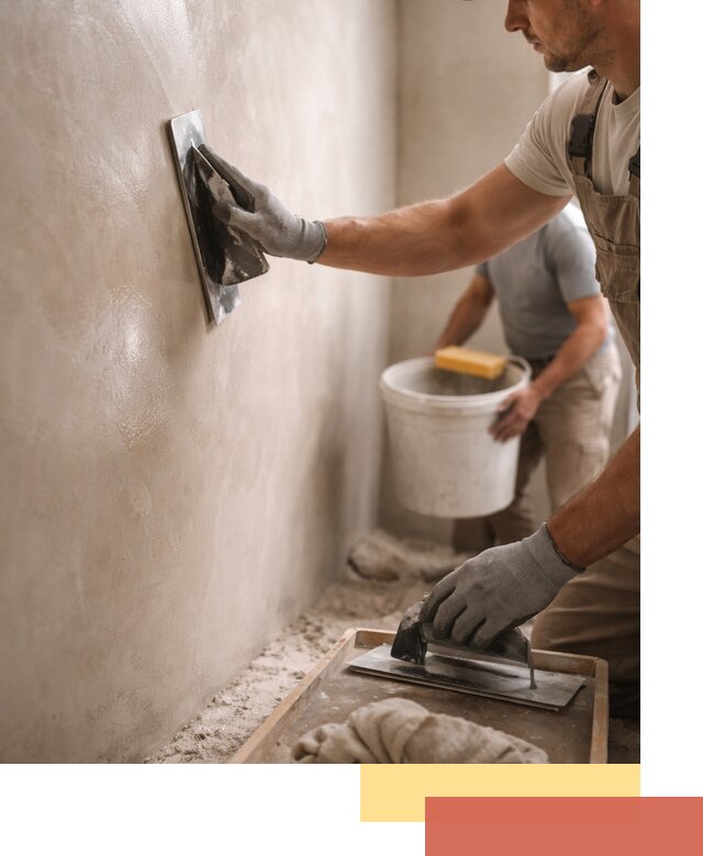 Нанесение марокканской штукатурки таделакт в Касимове