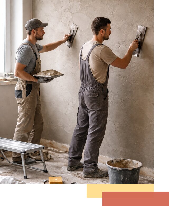 Ремонт декоративной штукатурки и восстановление фактуры в Касимове