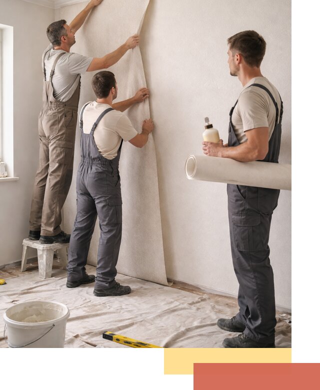 Оклейка стен обоями в Касимове — качественно и профессионально