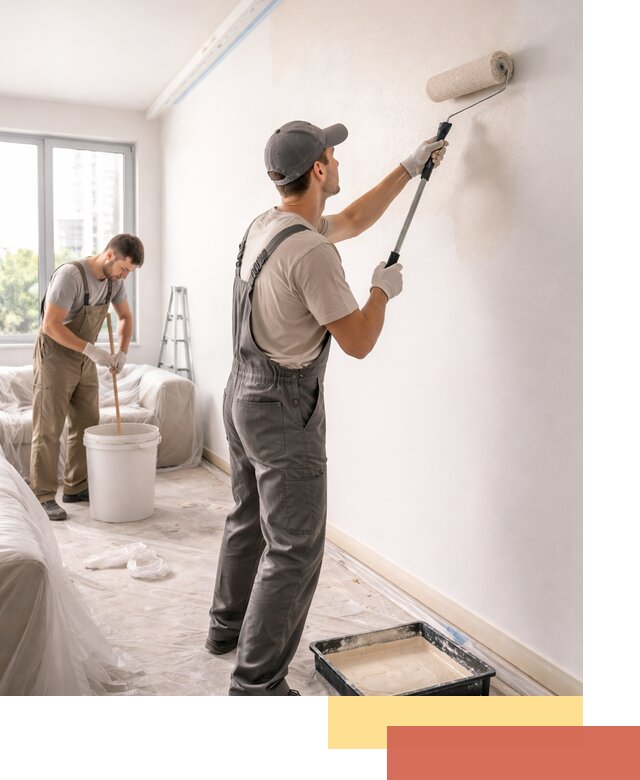 Покраска стен в офисе в Касимове — быстрый и качественный ремонт