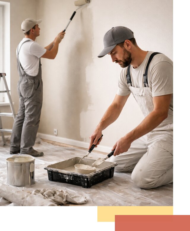 Покраска стен в квартире в Касимове — профессионально и аккуратно