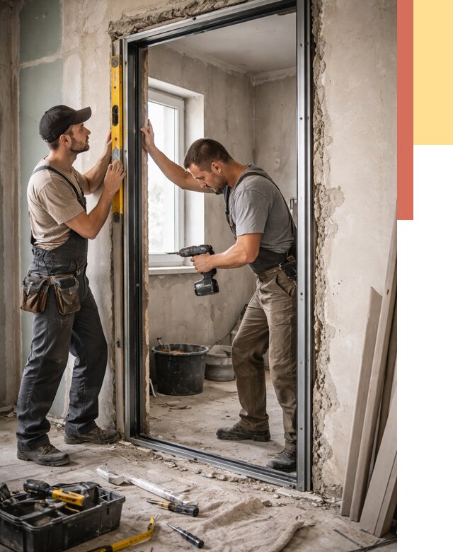 Закладка дверного проема в Касимове от 3806 руб. — быстро и недорого | ОТДЕЛОЧНИК-Ксм