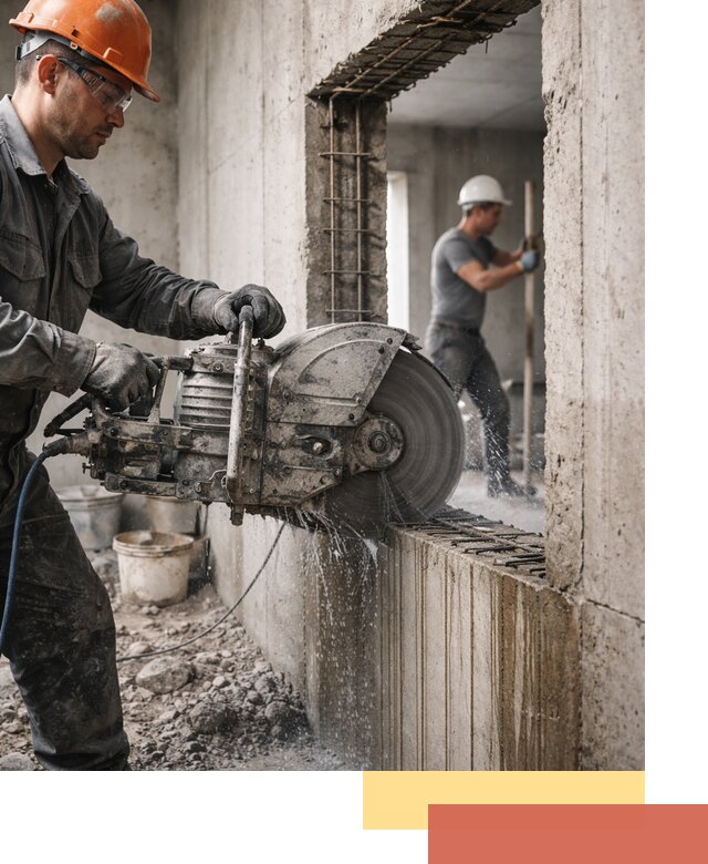 Алмазная резка проемов в Касимове быстро и точно