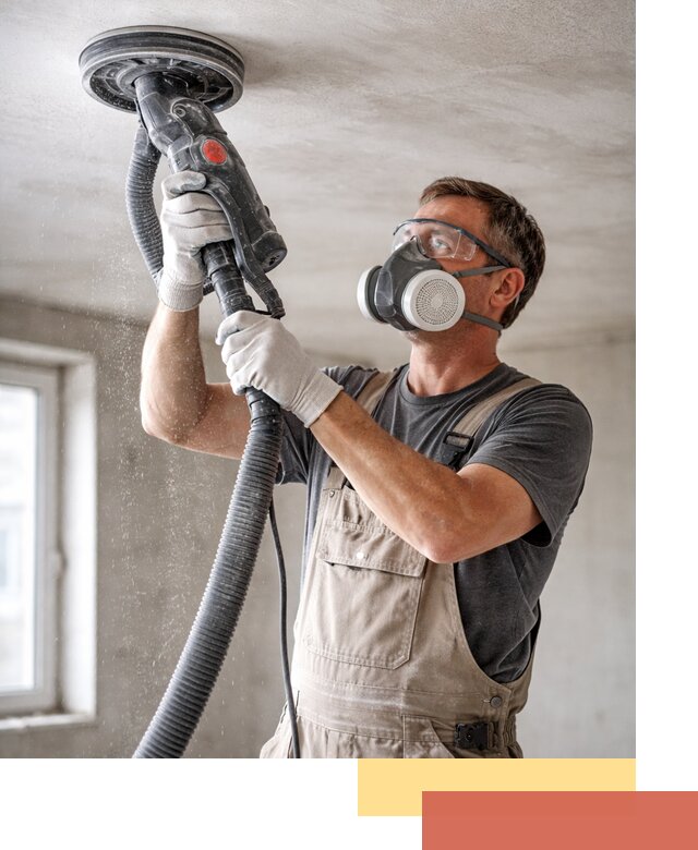 Шлифовка потолка в Касимове — качественная подготовка под отделку