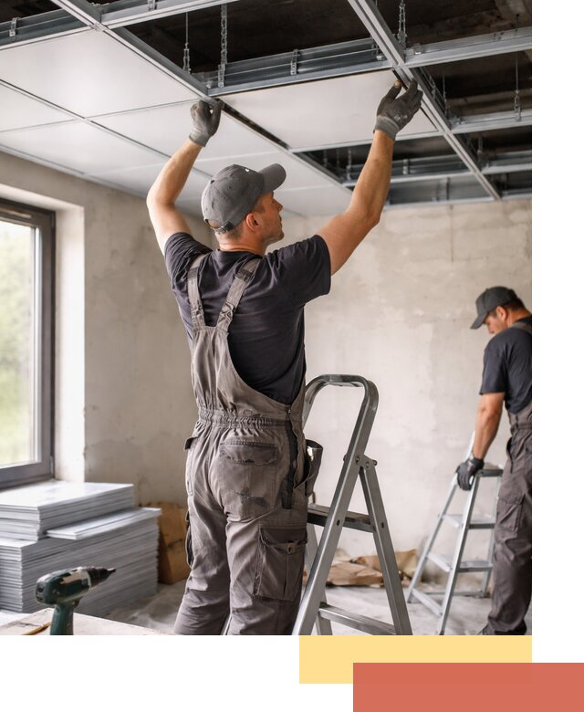 Монтаж кассетного потолка в Касимове качественно и быстро